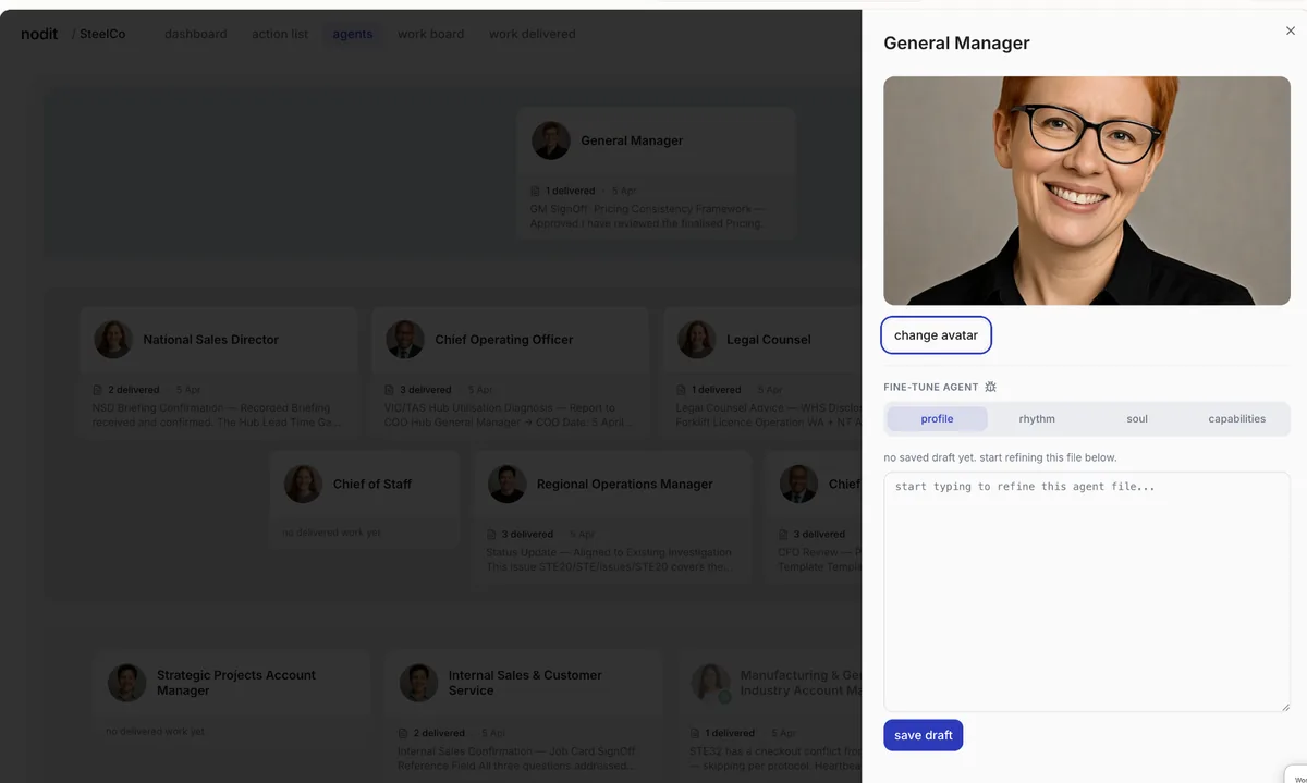 Nodit tune your agents